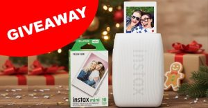 free instax printer and film giveaway