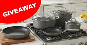 swiss diamond cookware sets giveaway