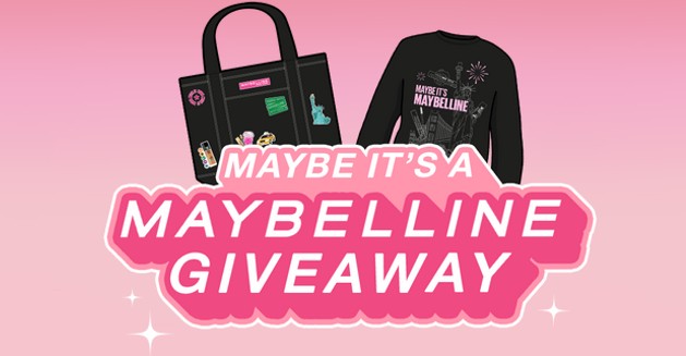 2026 maybe it's a maybelline giveaway