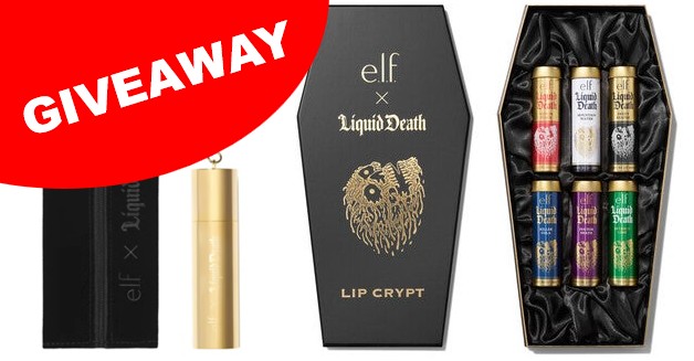 elf liquid death giveaway