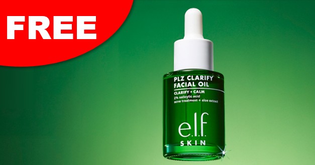 free elf plz clarify facial oil