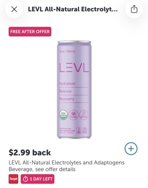 free levl beverage