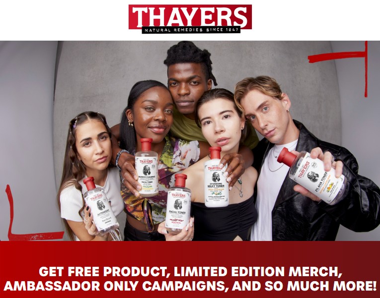 free thayers products