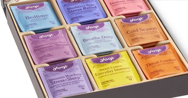 free yogi tea box