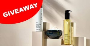 shu uemura haircare products giveaway
