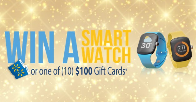 yoggie smartwatch walmart gift card giveaway