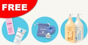 free byoma la roche posay up up samples at target