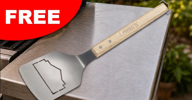 free lowes grill spatula