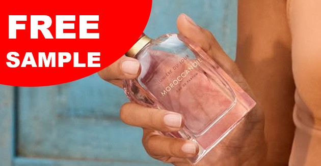 free moroccanoil lumiere du jour sample