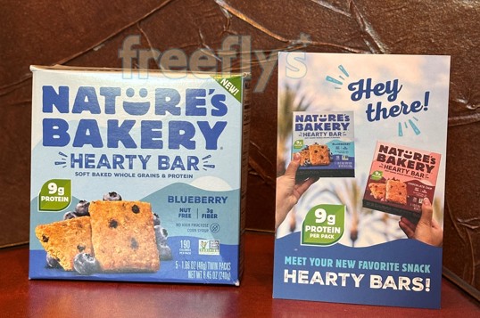 free pack of natures bakery bars i received by mail with free shipping