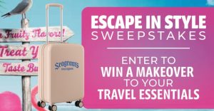 seagrams escapes travel essentials makeover sweepstakes
