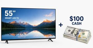 Smart TV and 100 dollars from Camarena