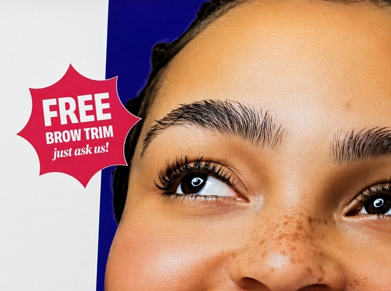 free brow trim from ULTA