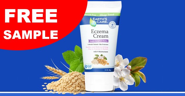 free earth care eczema cream sample