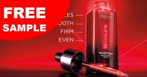 free loreal revitalift peptides serum sample