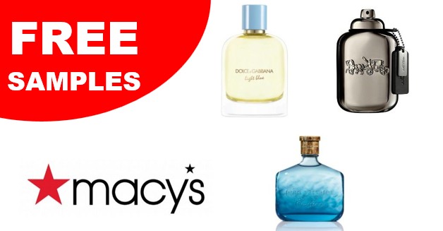 free may 2026 macys fragrance sample box