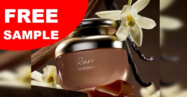 free sample rare de parfum
