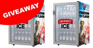 free smirnoff mini fridges giveaway
