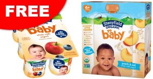 free stonyfield yobaby
