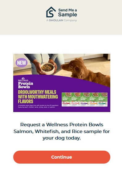 free wellness protein bowl sample