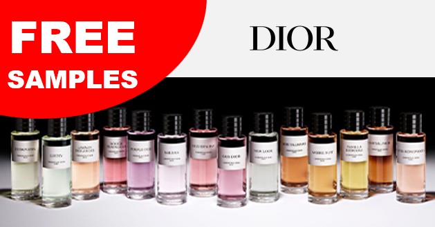 free dior fragrance samples