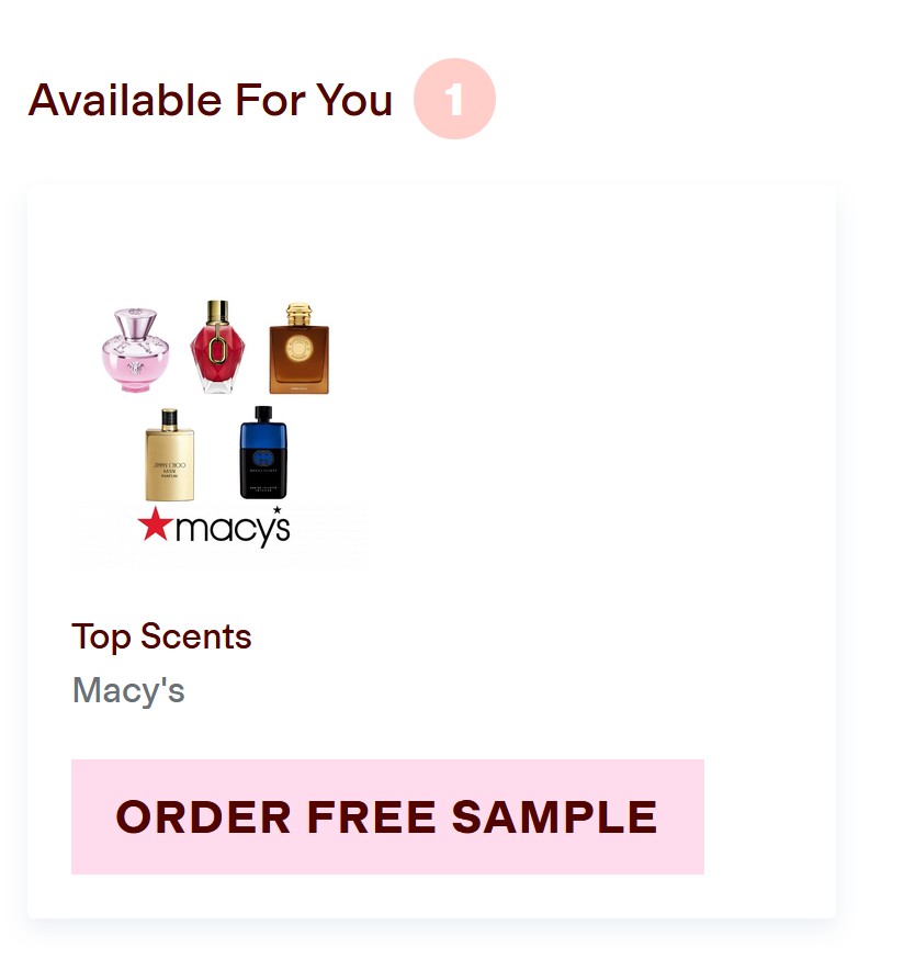free fragrance sample box popsugar dabble