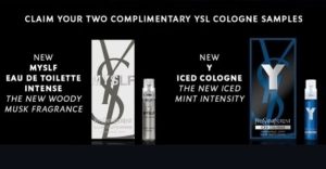 free ysl myslf intense and y iced perfume samples