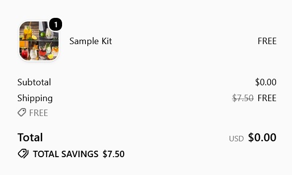 free avolutions straw and cutlery kit