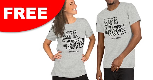 free tshirts from tshirts on a mission