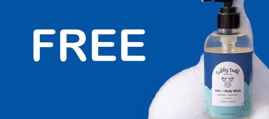FREE Bottles of Tubby Todd Hair Body Wash