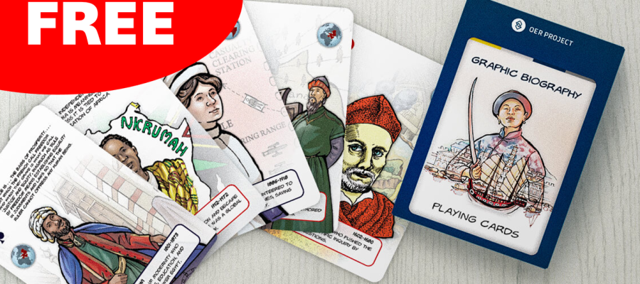 FREE Deck of History Playing Cards for Teachers Homeschoolers