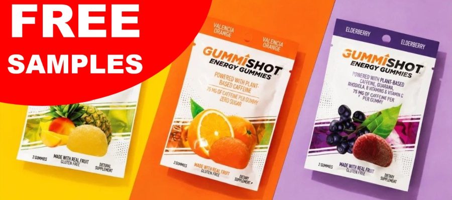 FREE GummiShot Energy Gummies Sample Pack