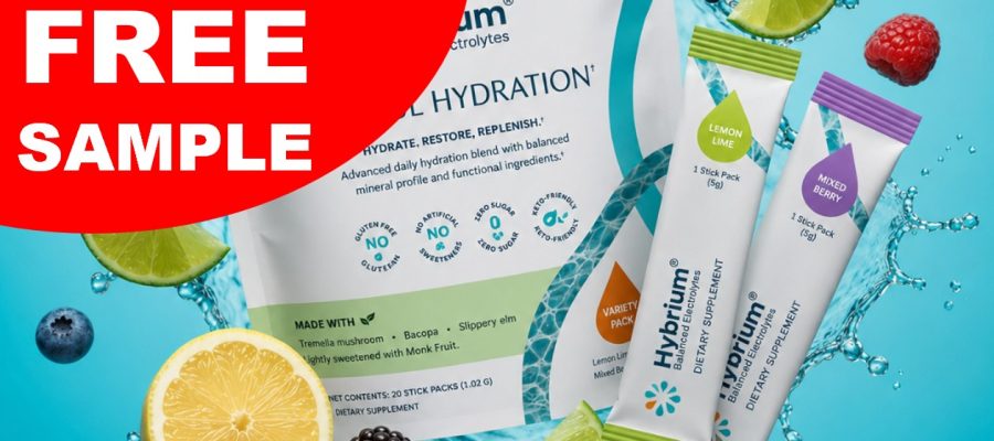 FREE Hybrium Balanced Electrolytes Sample Pack