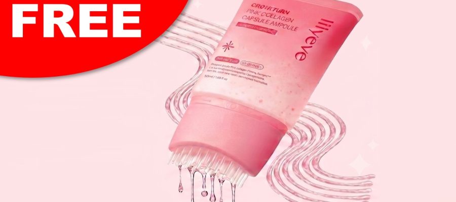 FREE Lilyeve Pink Collagen Capsule Serum