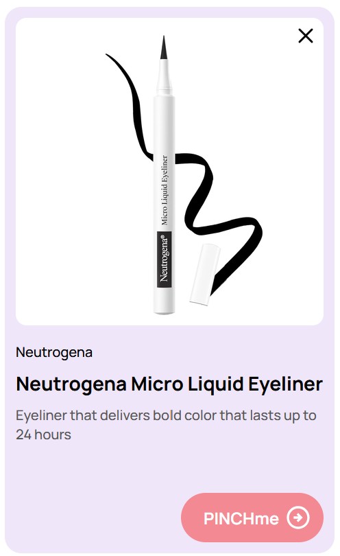 Free Neutrogena Micro Liquid Eyeliner