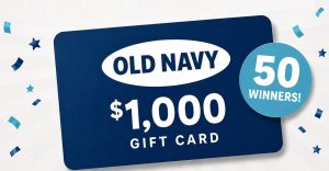 Old Navy x MrBeast 1000 old navy gift card giveaway