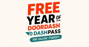 free doordash doorpass for college students