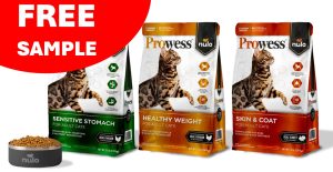 free nulo prowess cat food sample