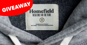 giveaway homefield apparel
