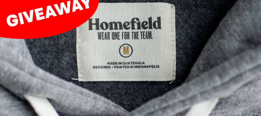 giveaway homefield apparel