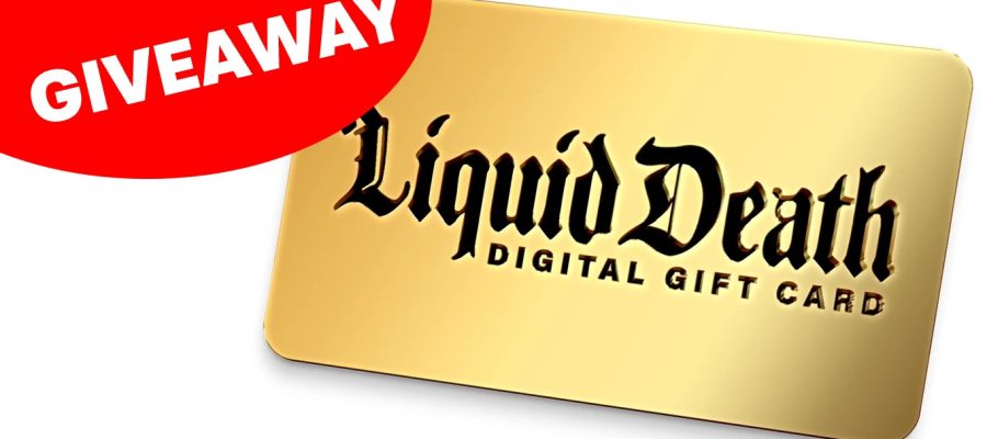 liquid death gift cards giveaway