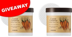 SKINFOOD Carrot Carotene Calming Pad Jars Giveaway