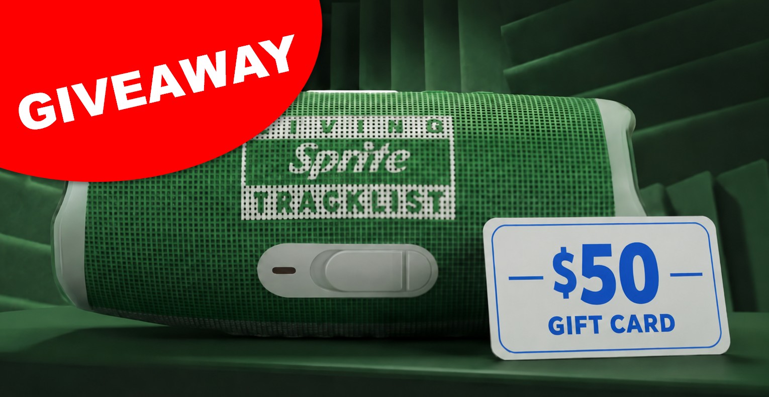 sprite gift card and speaker giveaway