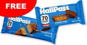 FREE HallPass Peanut Cups and Peanut Creme Crispy Wafers Sample Packs