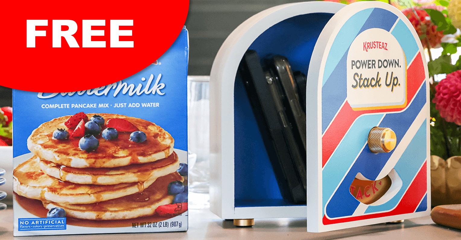 FREE Krusteaz Pancake Pause Boxes & Pancake Mix