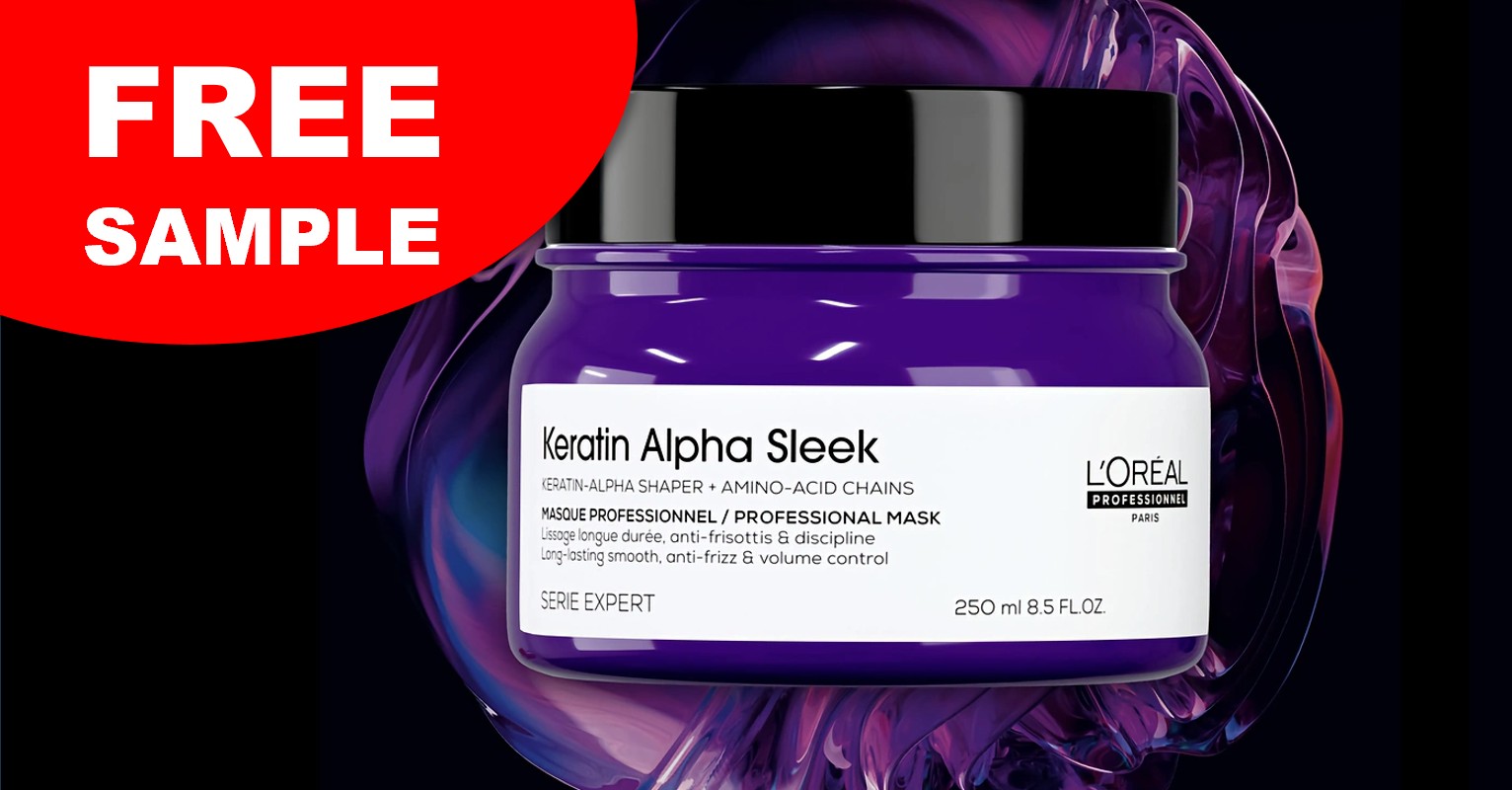 FREE L’Oréal Professionnel Keratin Alpha Sleek Professional Mask