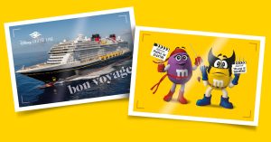 M&Ms X Disney Giveaway 673 Winners