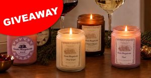 Santa Margherita candle sets giveaway