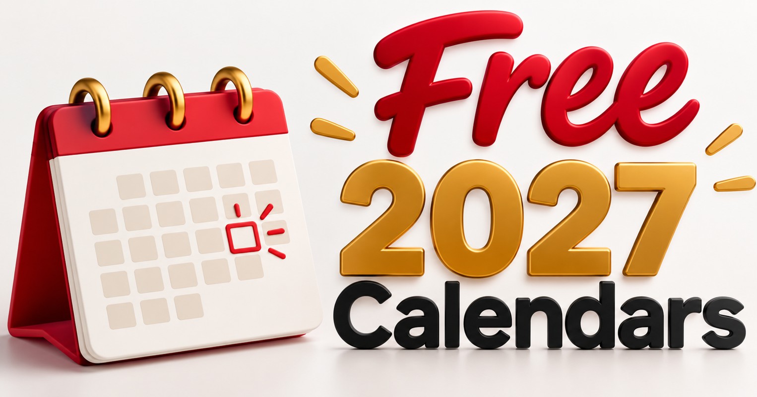 free 2027 calendars by mail