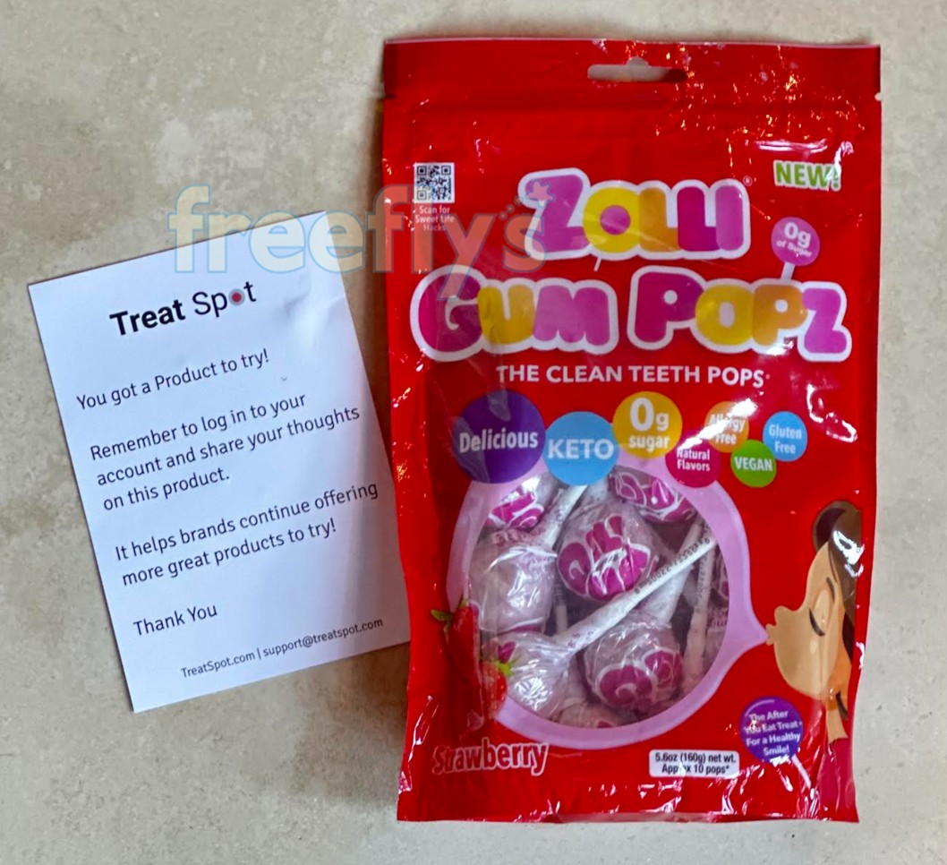 free product i received from treatspot